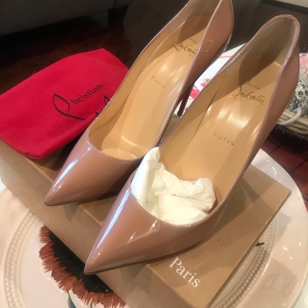 Christain louboutin so kate pumps 100m color NUDE